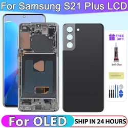 S21 Plus Amoled Screen,For Samsung Galaxy S21 Plus LCD Display G996B G996B/DS G996U Touch Digitizer Replace Assembly with Frame