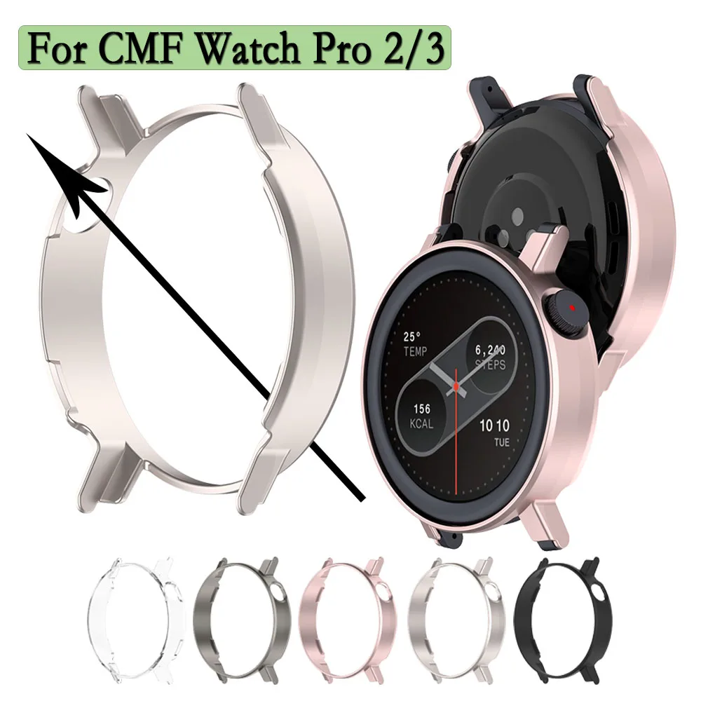 

Watch Case For CMF Watch Pro 3/2 Hollow Hard PC Shell Protector Hard and Durable Watch Frame Decoration Accessories
