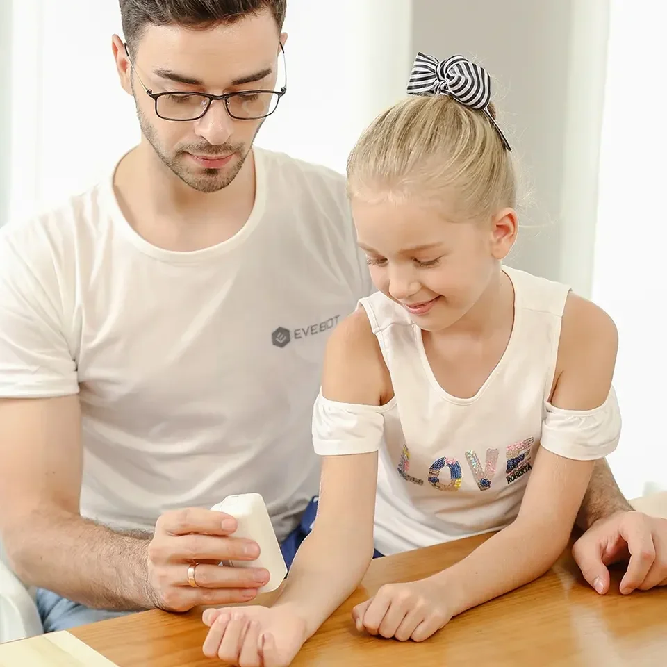 ホット販売 Evebot Printpods ミニハンドヘルドポータブル Printpen 多機能有効期限インクジェットモバイル Wifi プリンタ Diy タトゥーロゴ