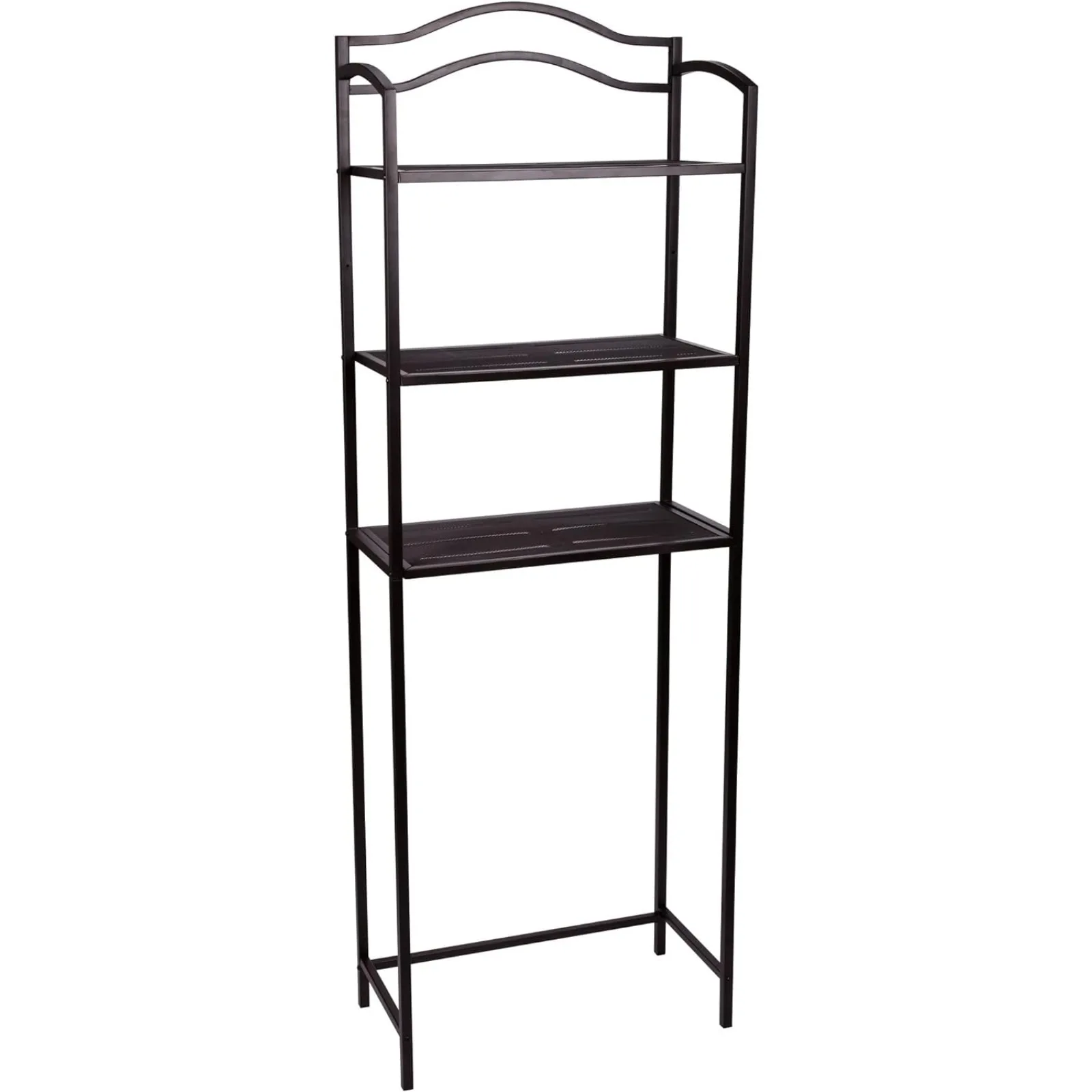 

Household Essentials 3-Tier Over the Toilet Storage Shelf, Espresso Brown