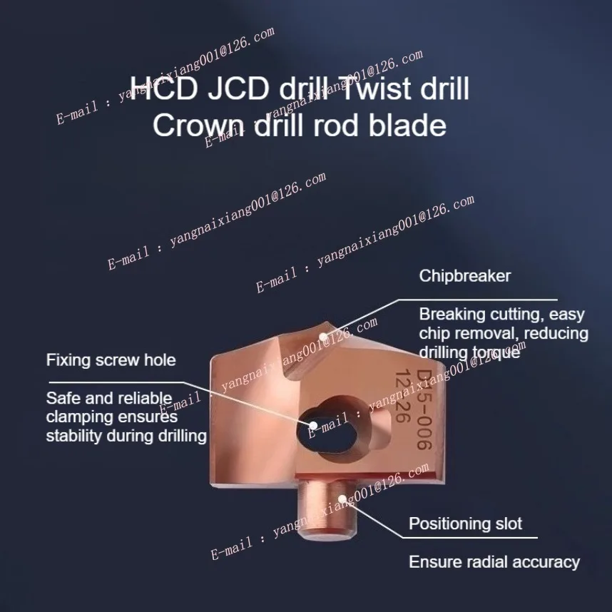 ดอกสว่านเจาะรูแบบ 3D 5D 8D 10D พร้อมระบบระบายความร้อนภายใน  ดอกคาร์ไบด์  ขนาดเส้นผ่านศูนย์กลางที่ไม่ได้มาตรฐาน 10-31.00 มม.  HCD JCD ดอกสว่านเจาะรูแบบคราวน์  ดอกสว่านเจาะรูแบบทวิสต์  ดอกสว่านเจาะรูแบบคราวน์  ใบมีดดอกสว่านเจาะรูแบบคราวน์