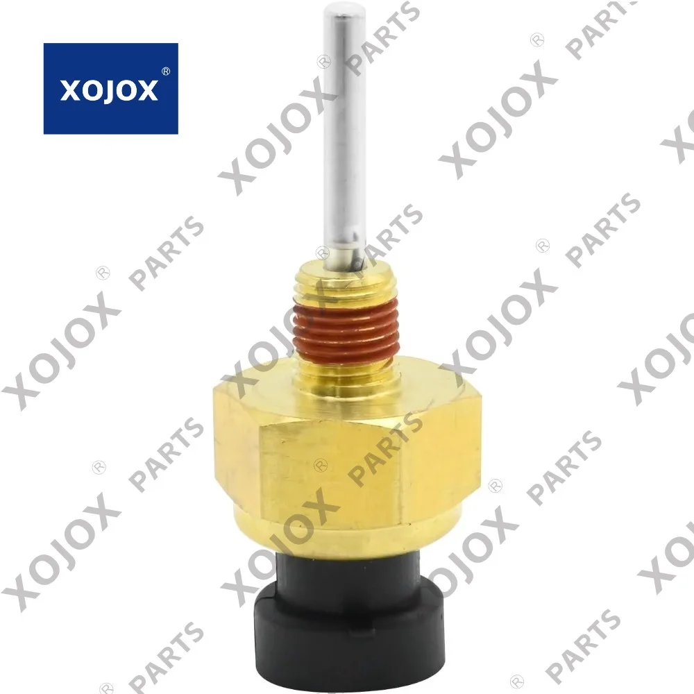 XOJOX 0193-0468 4-Pin Model Temperature Sensor Low Coolant Sensor, Replacement for Cummins K19 KTA19 K38 KTA38 K50 KTA50-G KTA-5