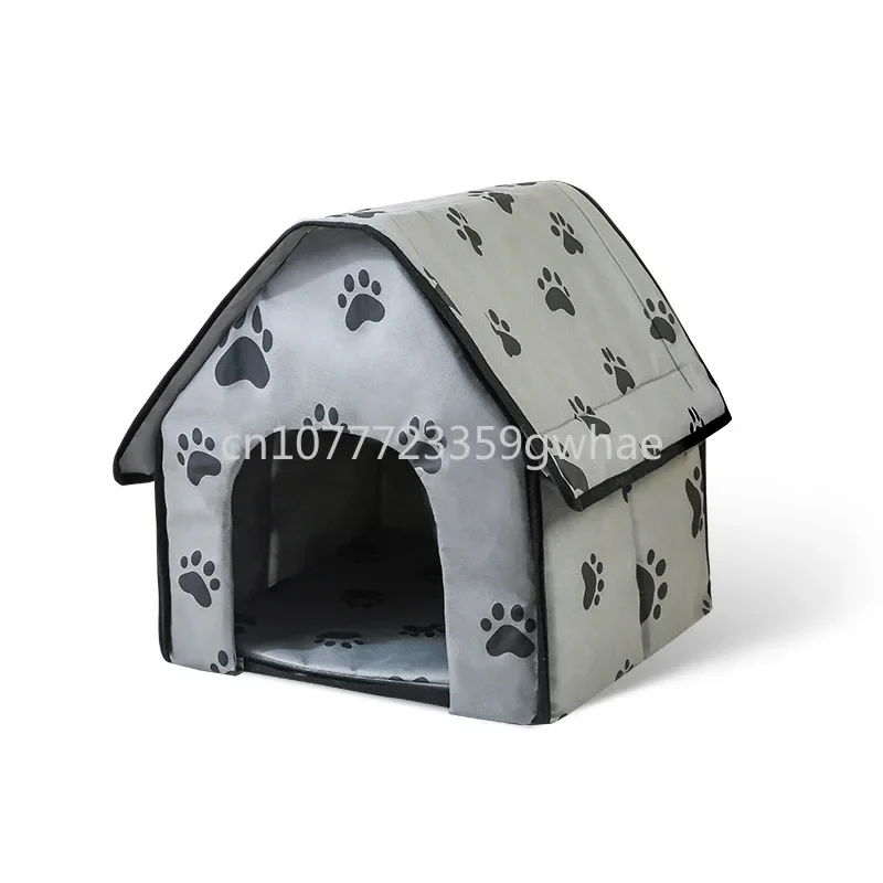 

Small Footprint Pet Nest, Foldable, Convenient, Small and Medium sized Dog House, Indoor Cat Nest