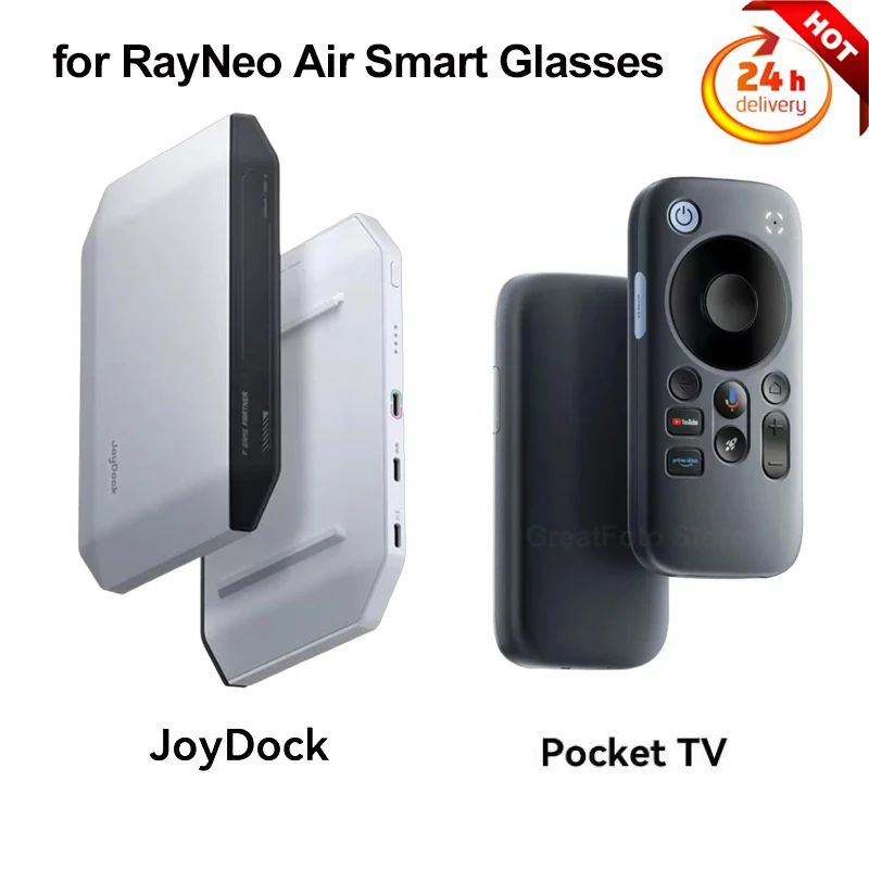 TCL RayNeo JoyDock/Pocket TV Smart Glasses Accessories for RayNeo Air 3/Air Plus/Air2/Air2 S/X2 AR XR Glasses