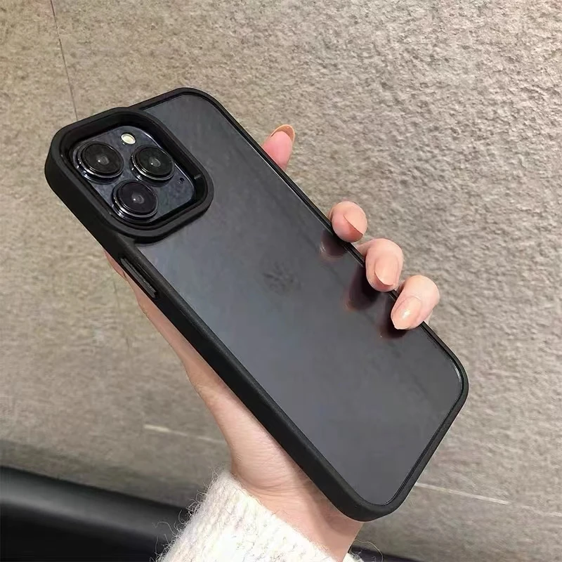 Trend Macroporous Phone Case For iPhone 17 AIR 16 PLUS 15 14 13 12 11 7 8 XR PRO XS MAX Anti Drop Dustproof Simple Hard Cover