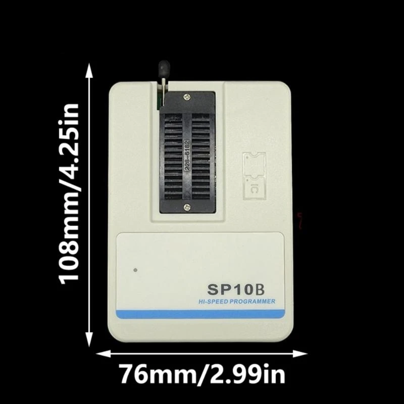 Durabilidade SP10A/B Programador para transferência dados precisa e redução erros