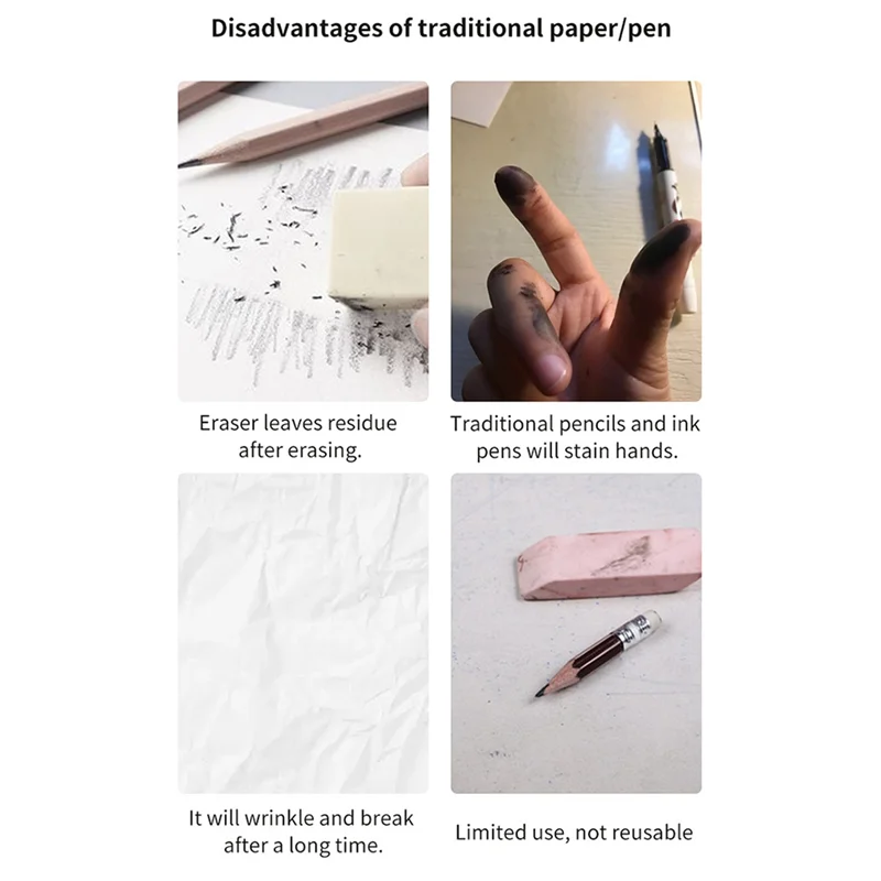 AF91-Handwriting Magnetic Drawing Board, Children's Painting, Graffiti Board Without Consumables, Clear Writing