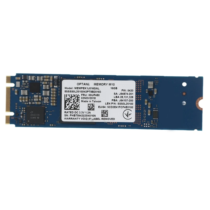 M10 16G for M.2 SSD Solid State Drive Internal Hard Drive Notebook Desktop Accelerated Cache Disk for Intel Optane