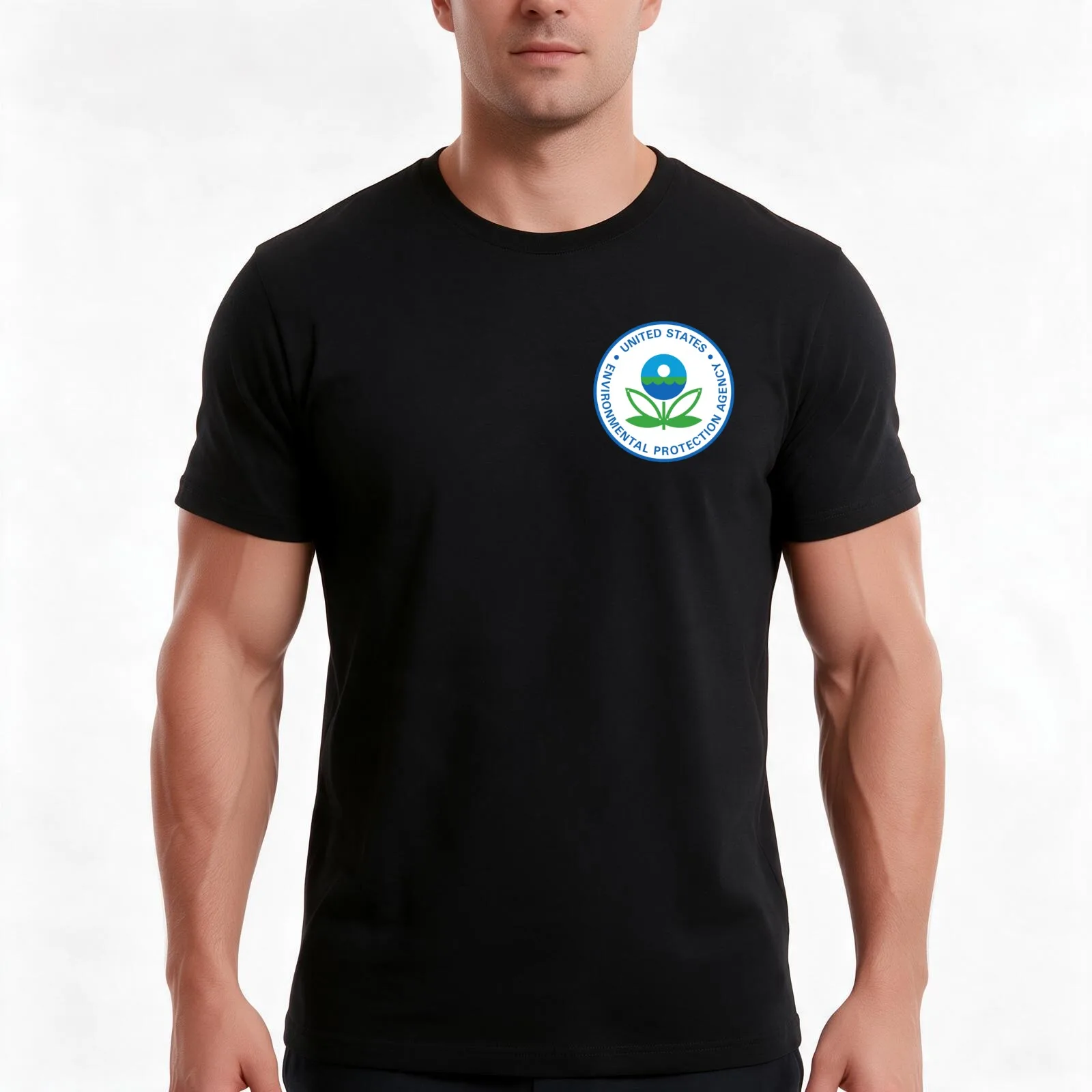 EPA Logo - :Environmental Protection Agency T-Shirt, Summer Casual Cotton Tee, Oversized Streetwear Tops, Vintage Graphic Print