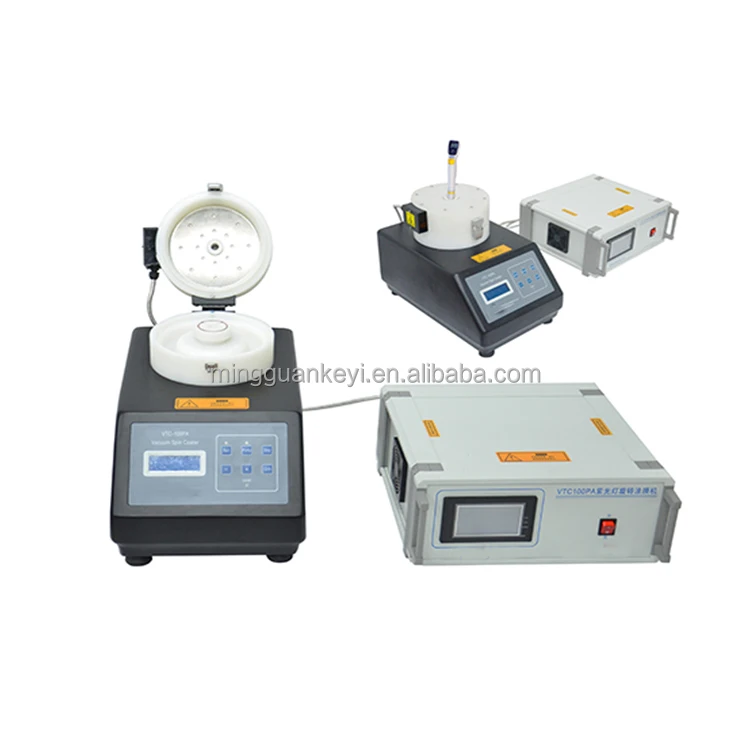 Высокоскоростное УФ-спинное покрытие (10 тыс. об/мин и макс. 5 дюймов) с УФ-защитой для полупроводникового технологического покрытия-VTC-100PA-UV Высокоскоростное УФ-спинное покрытие (10 тыс. об/мин и макс. 5 дюймов) с УФ-защитой для полупроводникового технологического покрытия-VTC-100PA-UV
