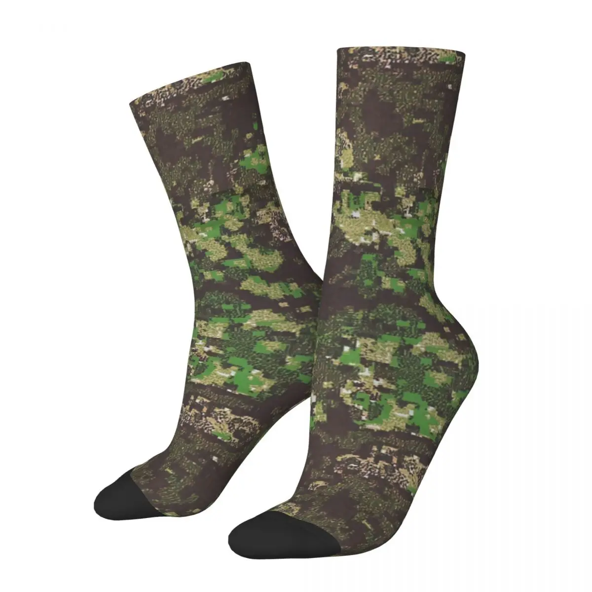 

Greenzone Camo Camouflage Military Woodland Army Adult Socks 3D Print Unisex Socks Men Socks Women Socks