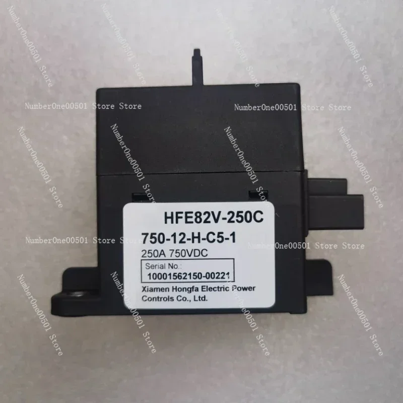 

750V 250A HFE82V-250C Automotive Contactor High Voltage EV Relay for Battery Disconnect & Charging Systems