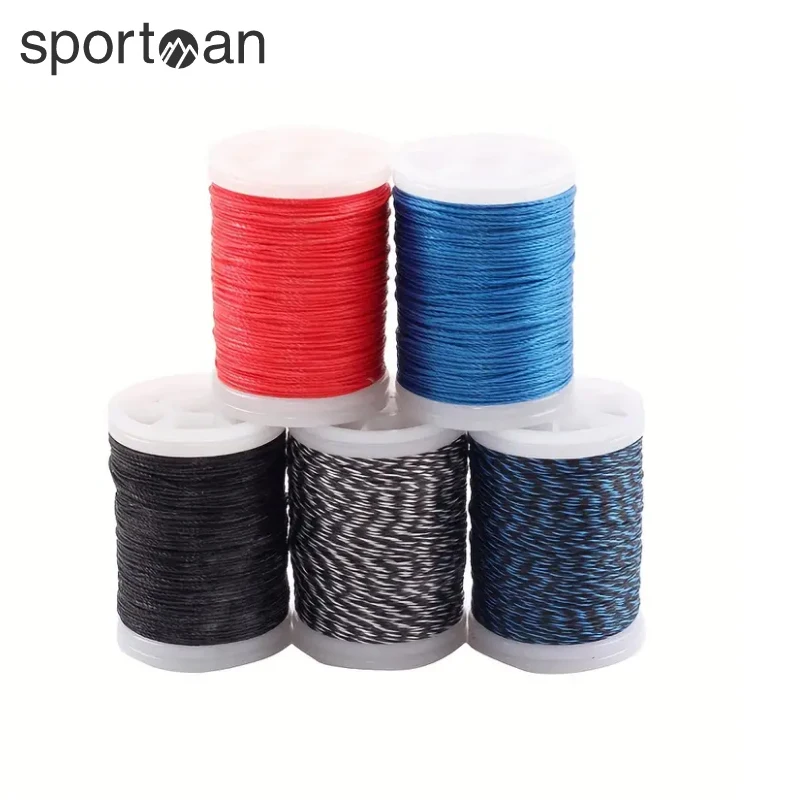 1 szt. 110m/rolka 0.4mm łucznictwo wysokiej jakości zawód łuk sznurka do serwowania nici wykonującej łuki Recurve