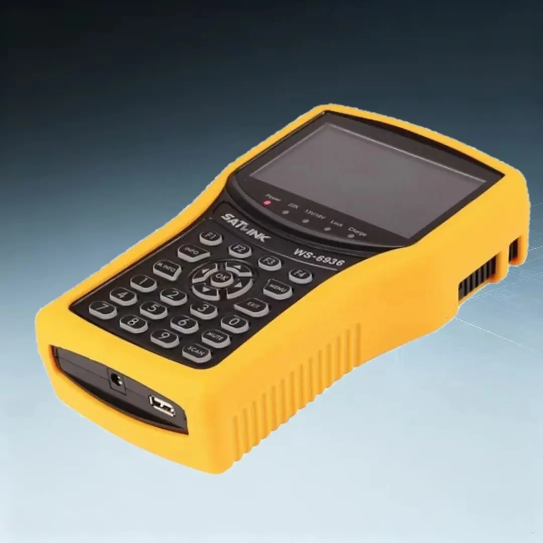Satlink WS‑6936 Digital Combo Satellite Finder Meter DVB‑S/DVB‑T Built‑in Spectrum Analyzer Handheld Satellite Signal Measuring