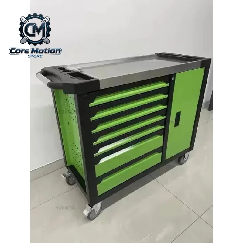 Steel Tool Set Chest Lockers Storage Cabinet/Trolley/Cart with 200 PCS Mechanic Tool Kit for Workshop