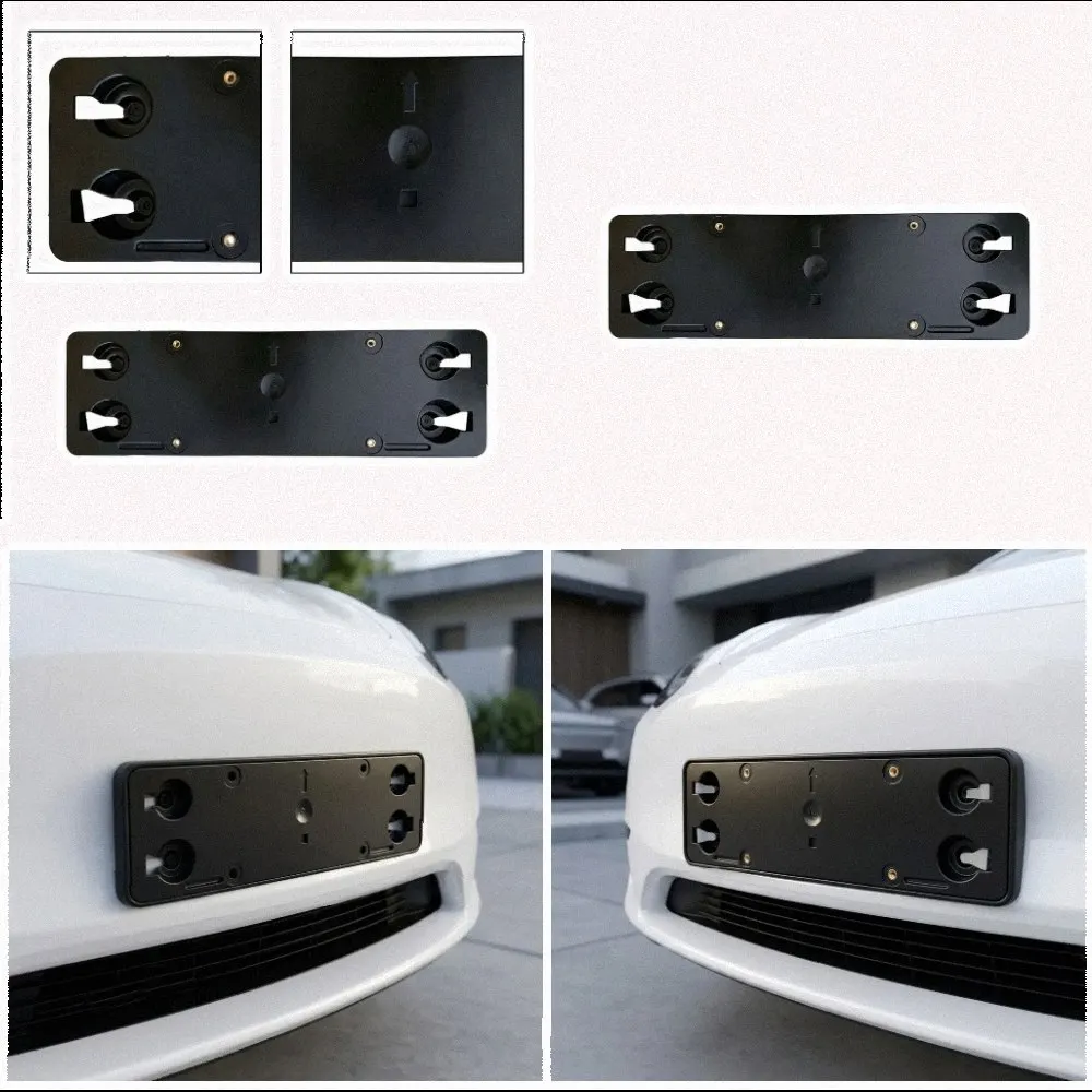 Front License Plate Holder Bracket for BMW i20 iX For M60 For xDrive40 Sport Utility Vehicles 2020-2025 51137933618