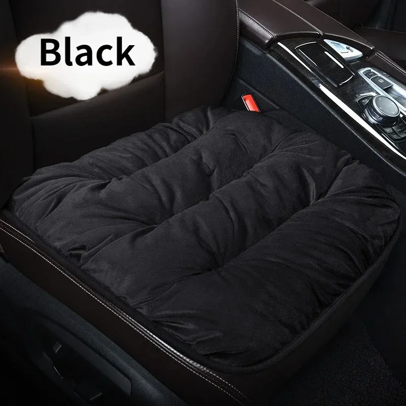 Car Seat Cover,Warm Short Plush Seat Cushion Pad,Soft Fuzzy Seat Protector,Auto Interior Accessories for Vehicles,SUV,Truck