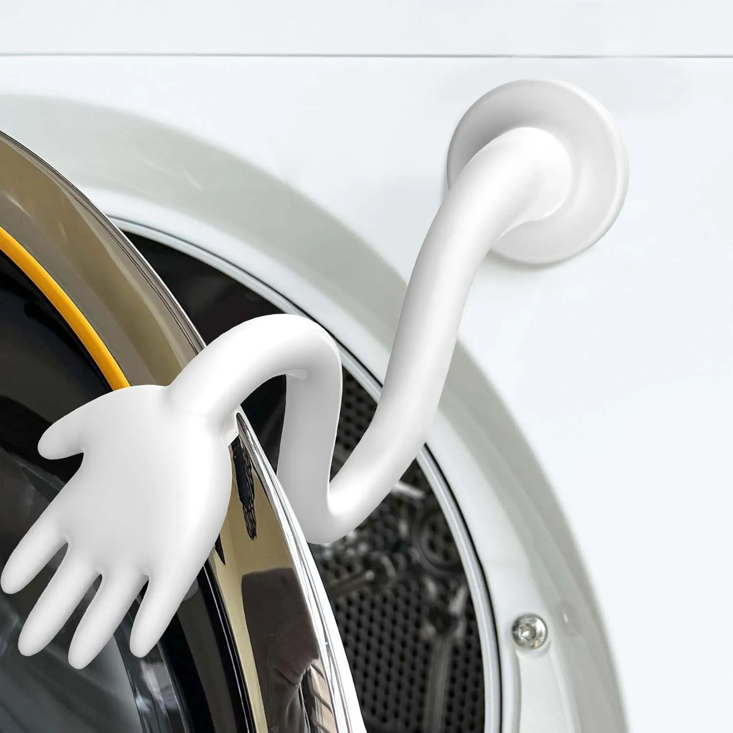 Magnetic Washing Machine Door Support Bracket Drum Washer Ventilation Buckle Anti-Collision Limiter Laundry Door Stop Fastener