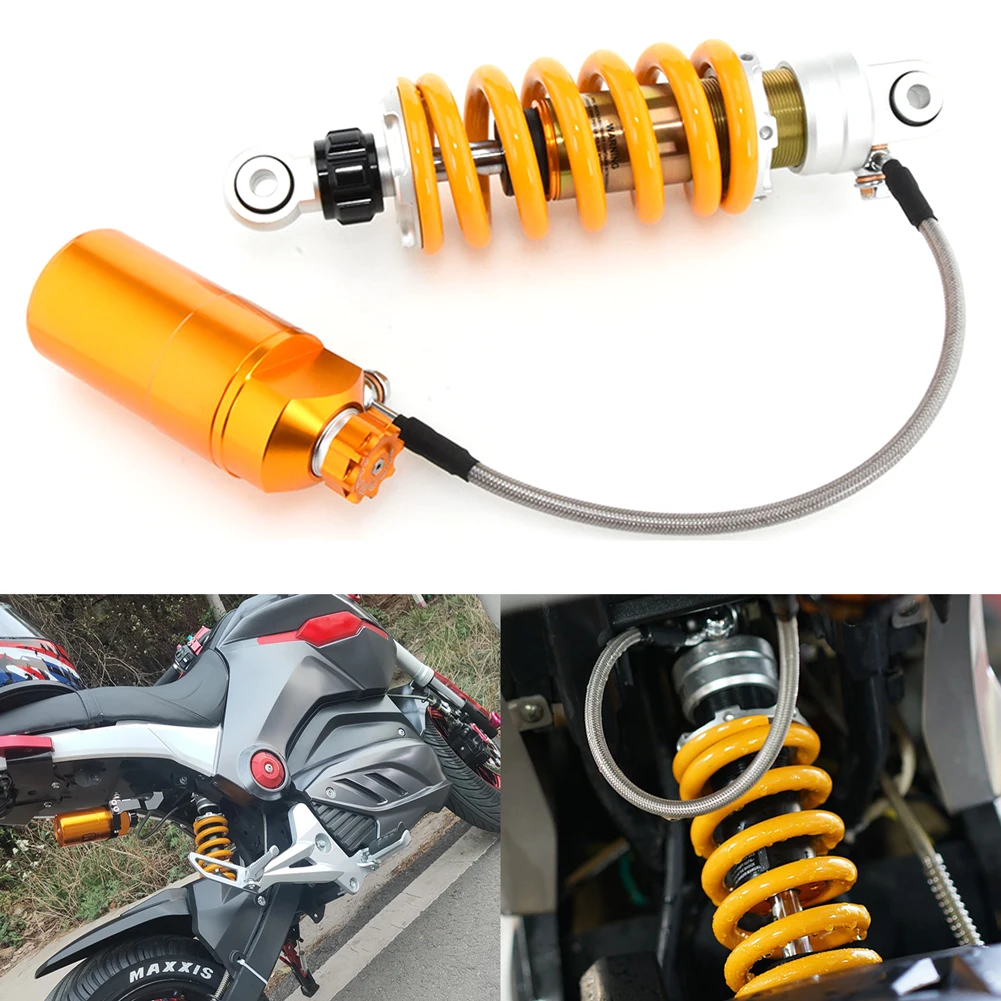 

205/235/260/285mm Motorcycle Air Shock Absorbers Rear Suspension For Yamaha Honda Kawasaki msx125 sf Benelli TNT125 135 CF250SR