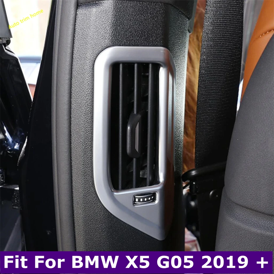 

Pillar B Air Conditioning Outlet AC Vent Cover Decoration Trim Fit For BMW X5 G05 2019 - 2025 Matte Style Car Accessories