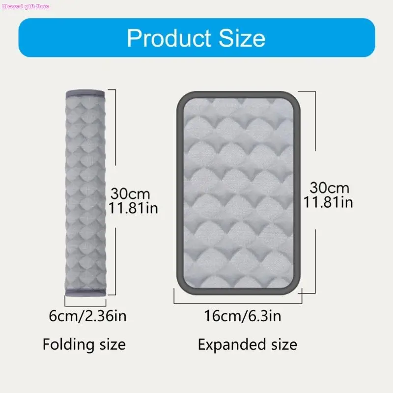 D0JC Cotton Car Belt Cover Breathable Pad for Neck & Clothing