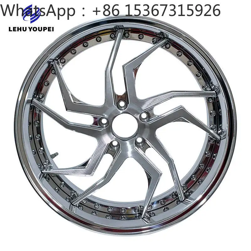 18-24 Inch Two-Piece 10000-Ton Forged Aluminum Alloy Wheel Rims Custom High Performance Racing Modified Wheels