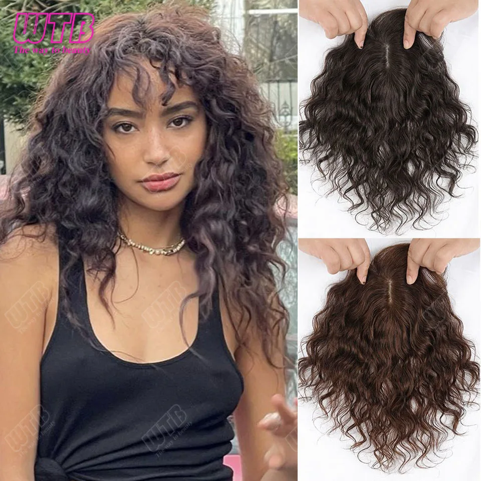 

Синтетические вьющиеся волосы, топпер, парик, женская имитация пушистой челки, парик, белые волосы, высокотемпературный шелк, натуральный вьющийся парик из волос