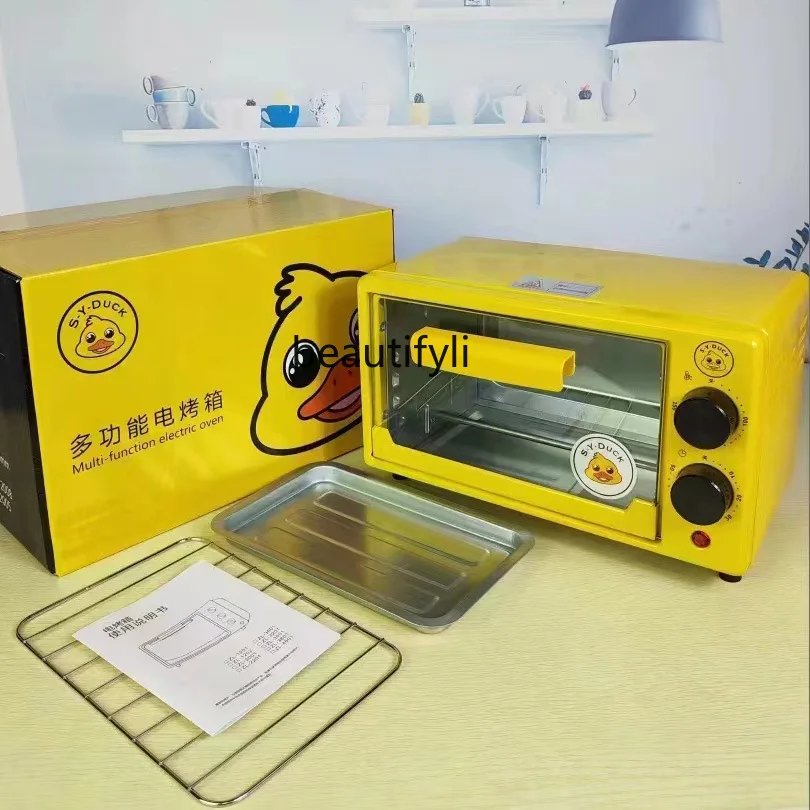 Household appliances, electric oven 12L baking temperature control timing oven breakfast machine