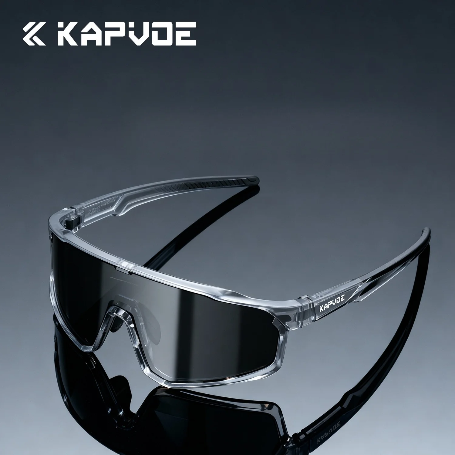 

Kapvoe фотохромные солнцезащитные очки поляризационные велосипедные очки велосипедные очки спортивные мужские MTB дорожные велосипедные очки UV400 синие