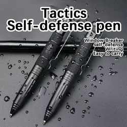 Multifunctional Tactical Pen Outdoor Portable Tungsten Steel Protective Window Pen Men's Women's Wolf Pen Body Pen