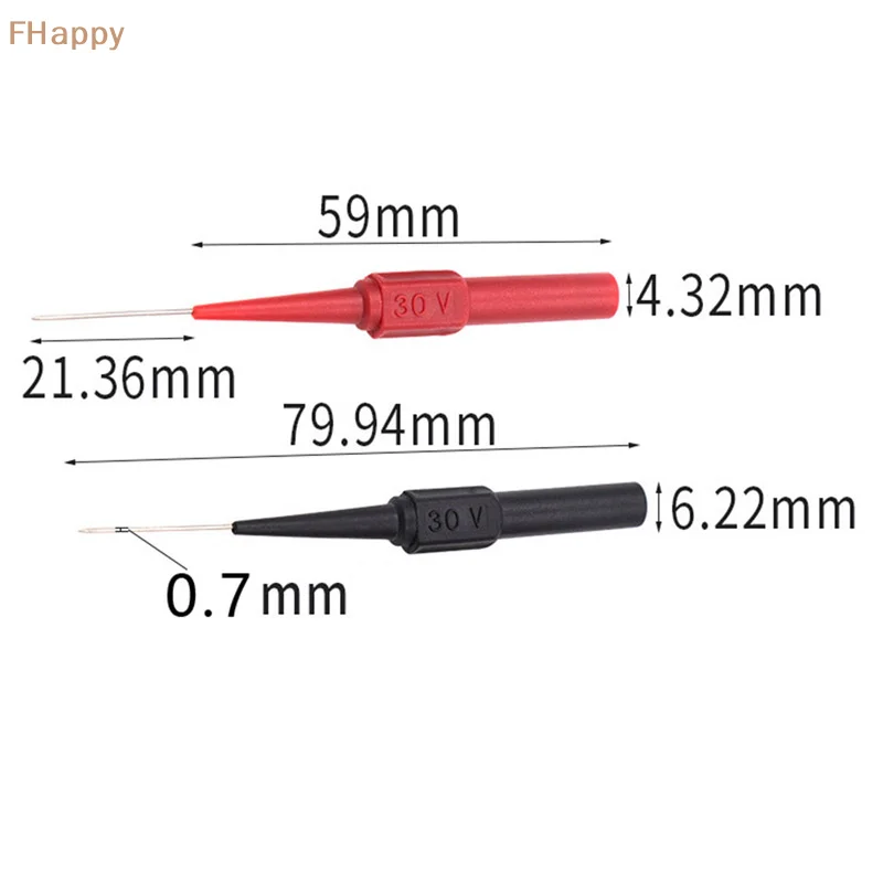 

Диагностические инструменты, мультиметр, тестовый провод для расширения спины, иглы для пирсинга, зонды, 30 в