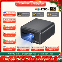 Touyinger Q12W PRO Full HD 1080P Projector 4K 2800 ANSI Android 12 Cinema Beam Projector for Home Education Conference Video