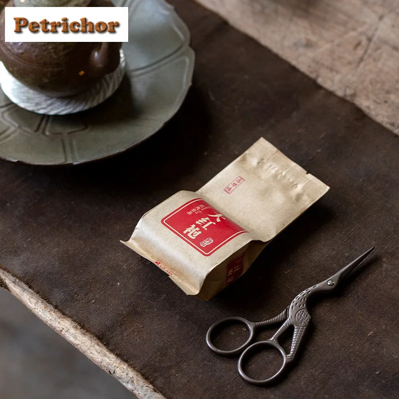 اليدوية اليابانية الشاي الفن كرين على شكل أكياس الشاي مقص التطريز قطع الخياطة خياط المقصات التطريز الحرفية Teaware الحرفية