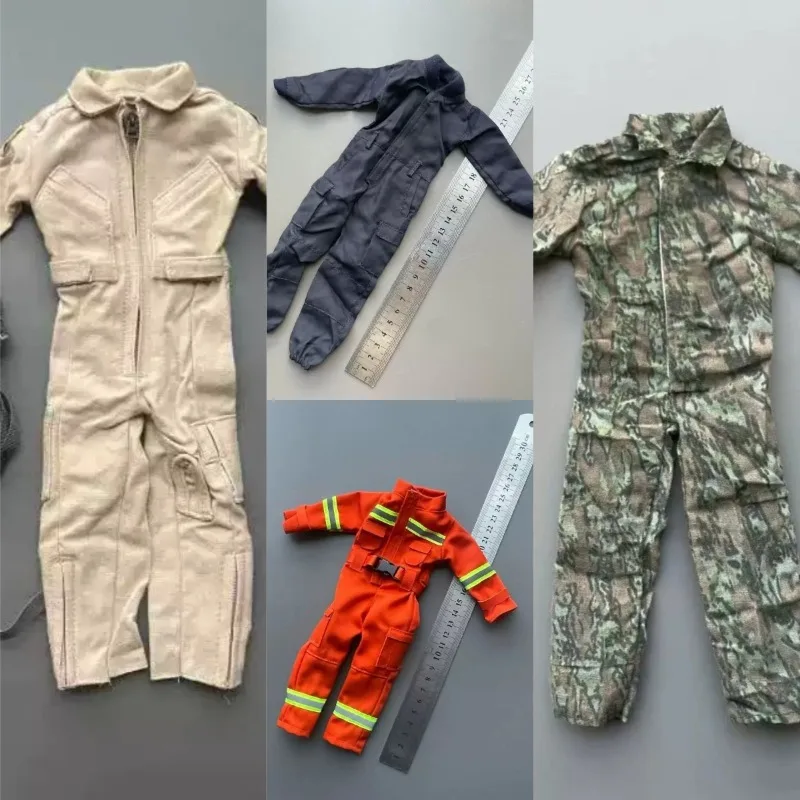 In Stock 1/6 Scale Male Soldier Multiple Styles of Jumpsuits Clothes Model for 12'' Action Figures Body Dolls Accessory