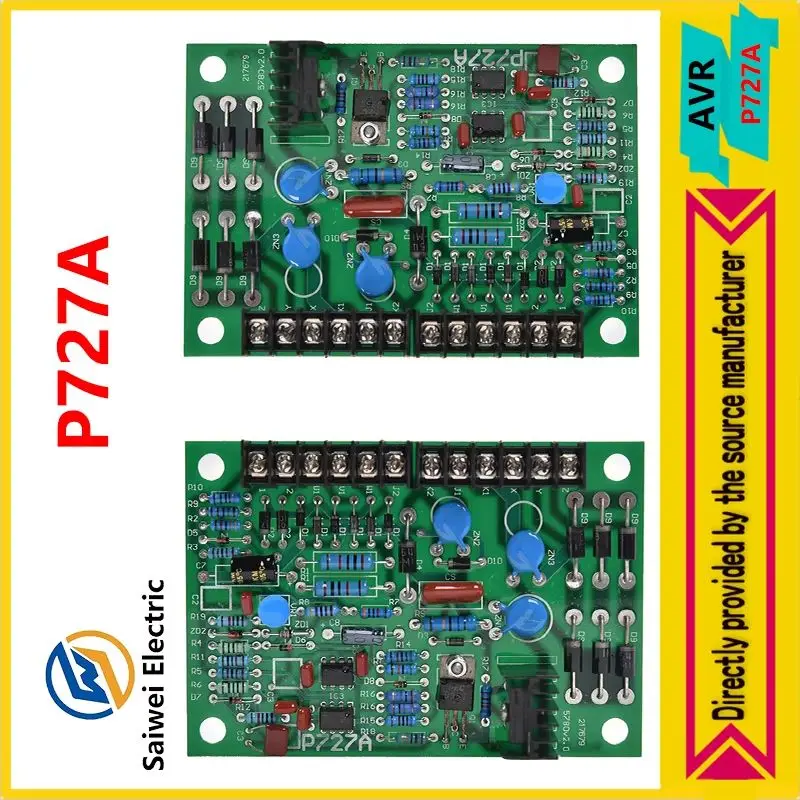 

P727A AVR Automatischer Spannungsregler Netzteil Spannungsstabilisator für Kubota Generator Steuermodul Zubehör