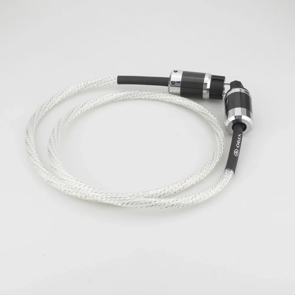 

Hifi Nordost Valhalla Series II Power Cord US/EU version Amplifier CD Player power cable,Schuko power plug for audio