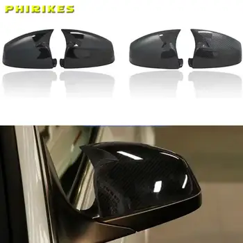 適用於BMW5系列E60 E61 LCI轎車(2008、2009、2010款)的碳纖維紋理黑色後視鏡蓋 10 最佳銷售 BMWE60後視鏡蓋 - №8