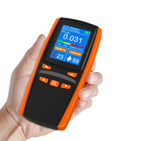 Handheld Ozone Analyzer O3 Ozone Meter Temperature Humidity Intelligent Sensor Ozone Meter for Air Quality Gas Detector Monitor