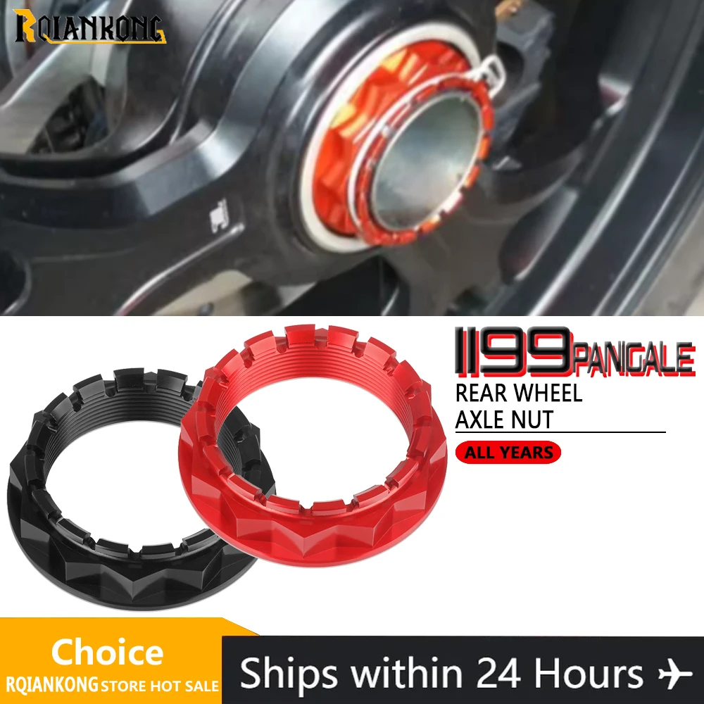 

Motorcycle Rear Wheel Axle Nut For Ducati Panigale 1199/1199S/1299/1299S/V4/V4S/V2 SuperSport939 Multistrada 1200/1260 Diavel
