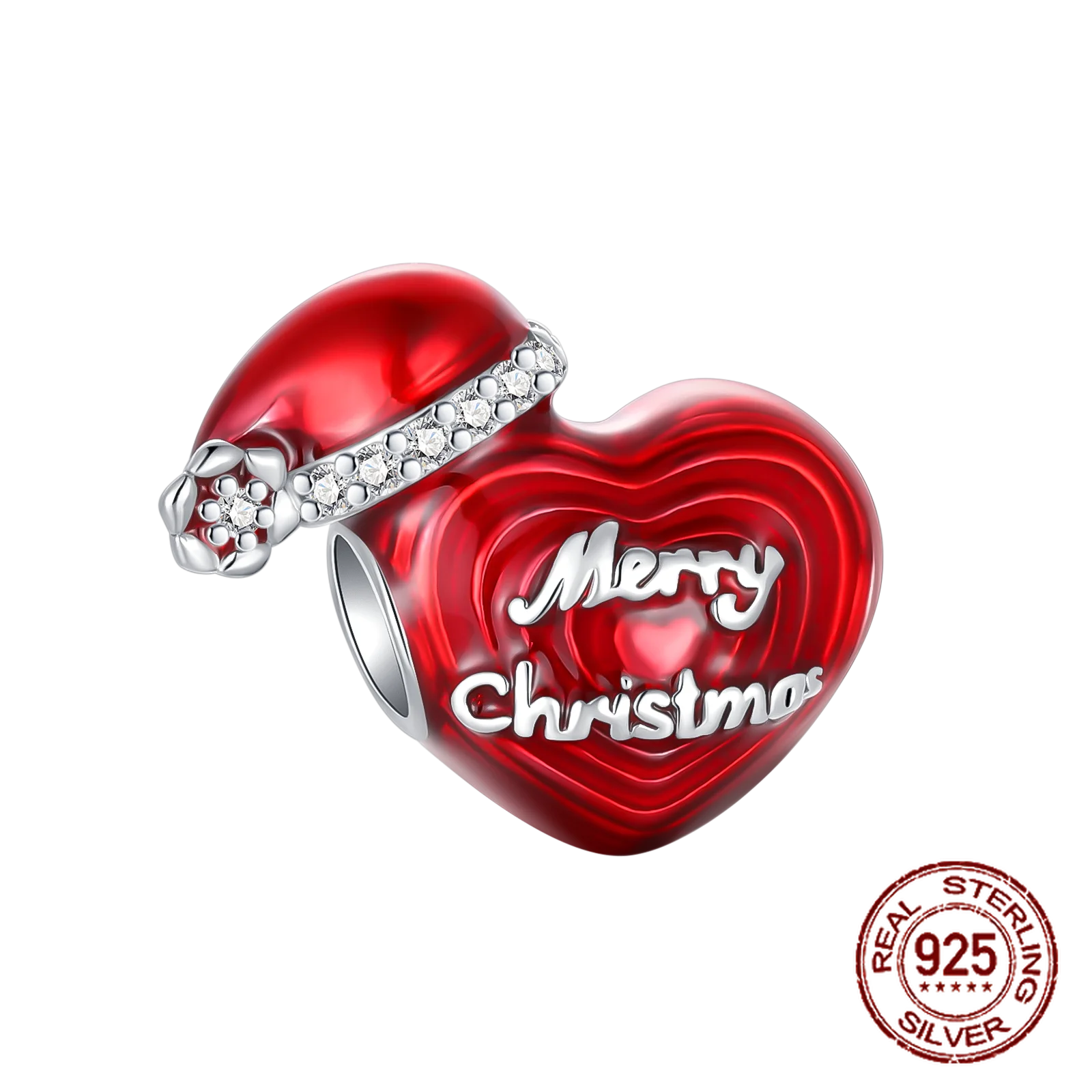 Red Color Series Charms Beads 925 Silver Blood Heart Love Car Strawberry Fruit Dangle Fit Original Bangle Bracelet DIY Jewelry