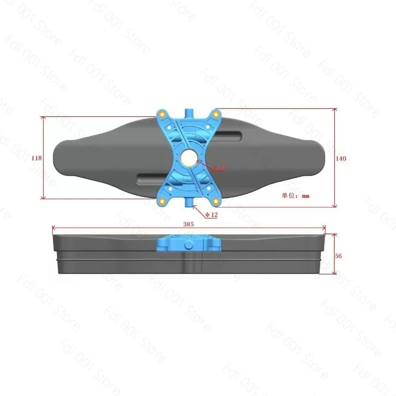 Kayak Electric Motor Plastic Fixing Parts Instead of Pedal System Propeller Accessories