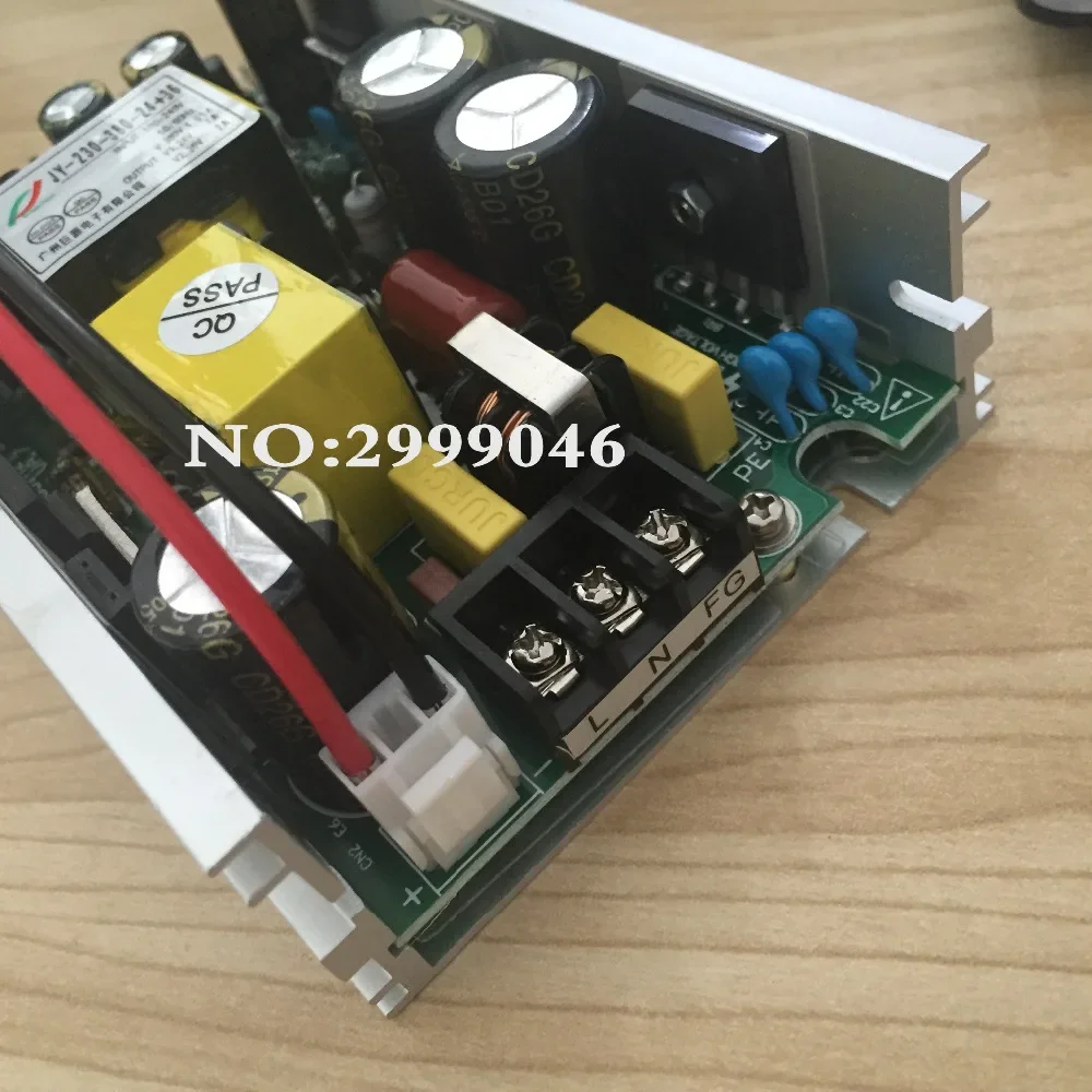 1 peça fonte de alimentação 200/230w para luz de feixe de cabeça móvel msd 5r/7r, entrada: 100-240v, saída 380v fonte de alimentação de luz de palco (-24/ + 36v)