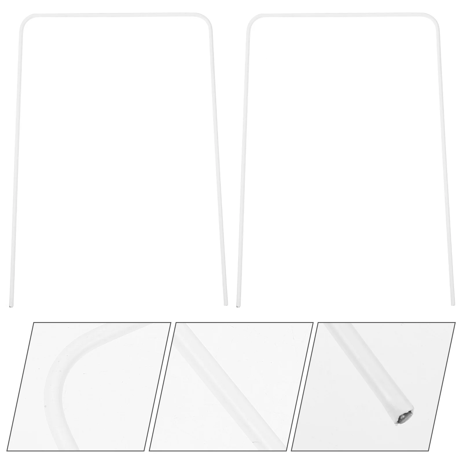 

9pcs Heavy Duty Iron Wire Croquet Hoops Replacement Gateball Accessories Durable Metal Wickets Outdoor Equipment