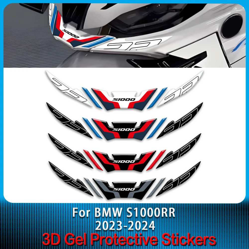 2024 M Motorsport For BMW S1000RR 2023 2024 Motorcycle Front Nose Spoiler Protector Gel Paint Protection Decal Kit