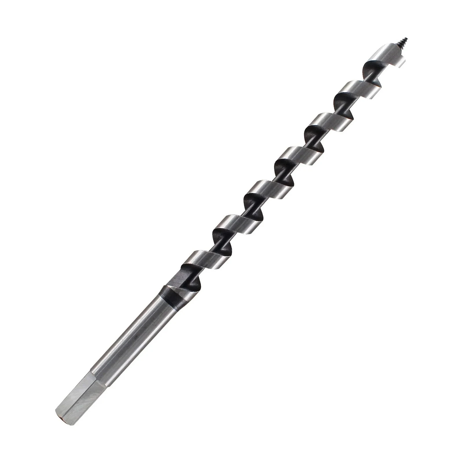 1Pc 5/8-Inch x 11.8-Inch Long Wood Auger Drill Bit High Carbon Steel 1/2-inch Hex Shank HD Drill For Deep Wood Hole Drilling