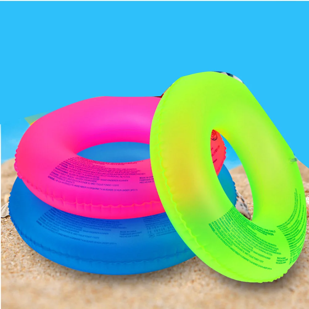 3 Pcs Kids Swimming Pool Inflatable for Adults Pools Water PVC Ring Tubes Toy Air Bag Child Floating Saving Ring Pool Toy