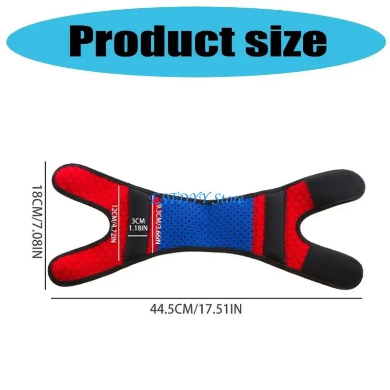 Correa rodilla para tendón rotuliano G6DE para baloncesto, béisbol, fútbol, ​​senderismo, ciclismo, envoltura soporte