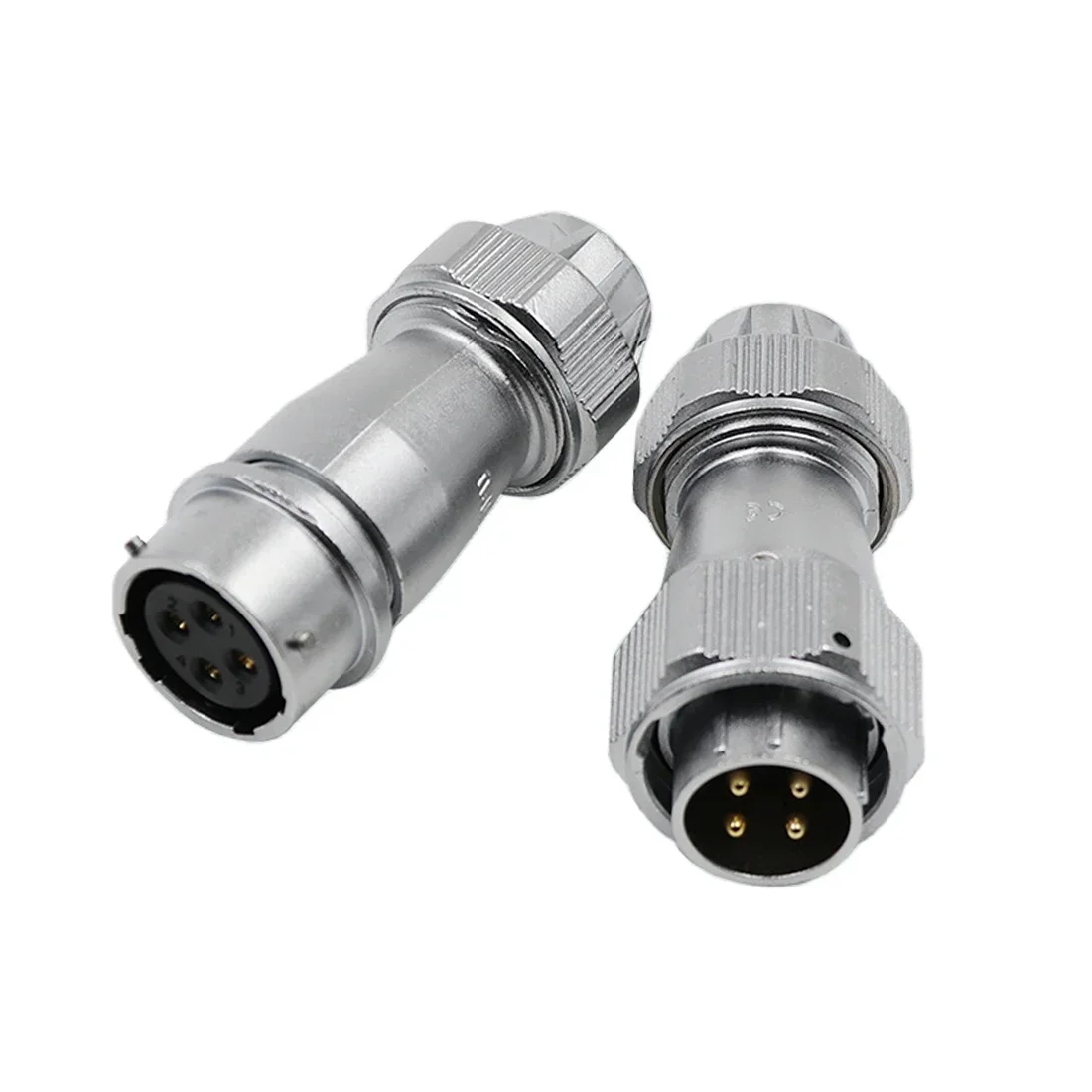 WEIPU WY20 TE+ZE M20 Waterproof Connector 2 3 4 5 6 7 8 9 12 15Pin Male Plug Female Socket Aviation Wire to Wire Inline Adapter