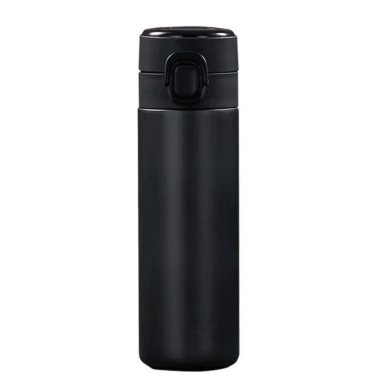 Portable Bouncing Water 304 Stainless Steel Insulated Cup Custom Printed Student Business Gift Cup Double Wall Vacuum Flask