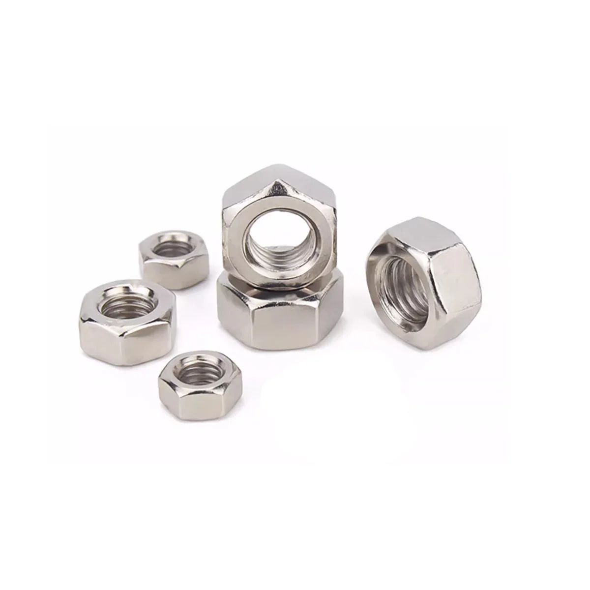 

8.8 Grade Nickel Plated High-Strength Hexagonal Nut M3M4M5M6M8M10M12M14M16M20